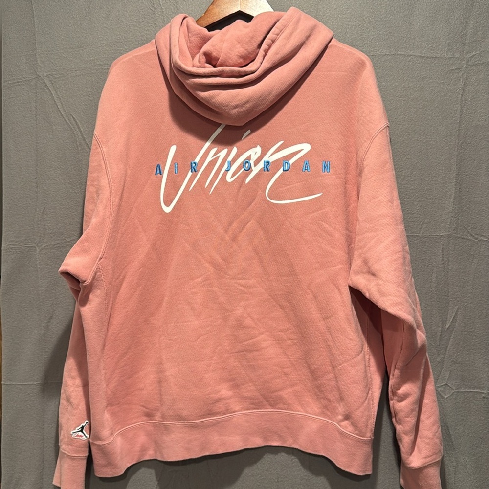 Nike Union and Jordan Men's Guava Hoodie - Picture 5 of 6